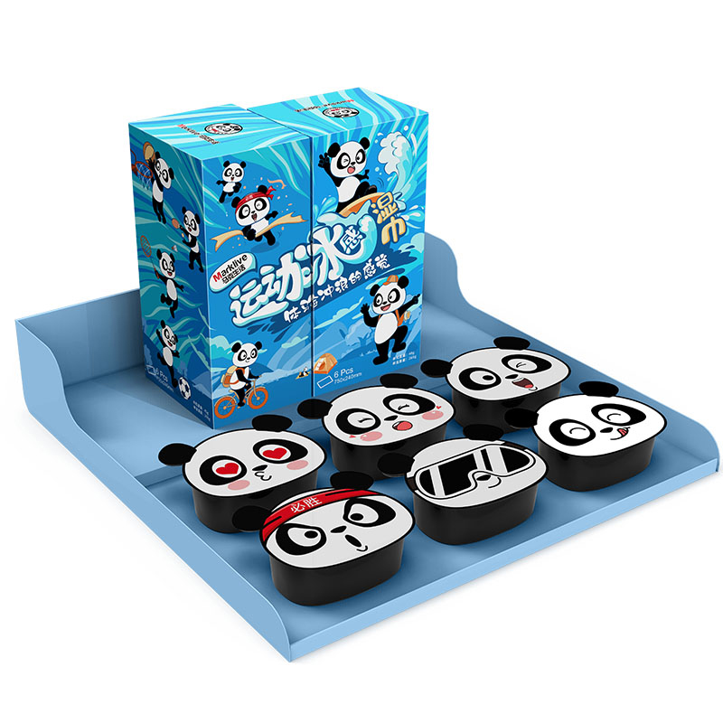 MARKLIVE 马克生活运动冰感湿巾*2盒(6粒/盒)