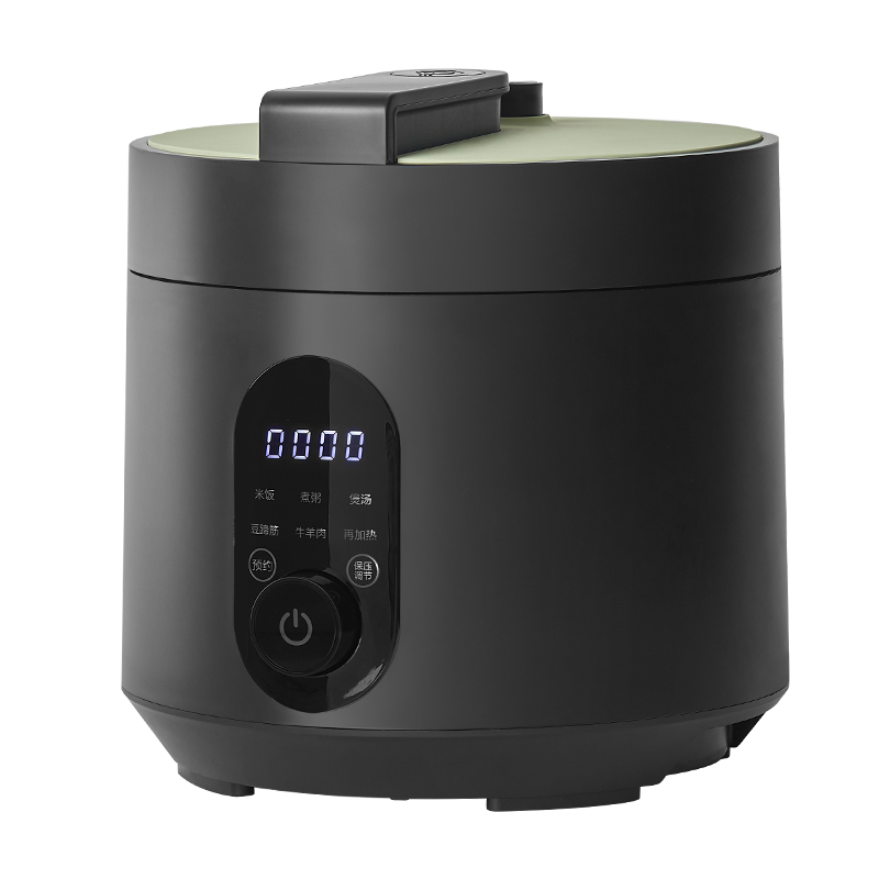 OLAYKS 立时 3L电压力锅旋钮款 岩黑-单胆陶瓷釉 YBW3001A / 台