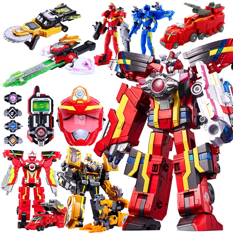 超救创击爆裂旋天战机2冲锋战击王变形机器人金刚巨神战击队3玩具可动