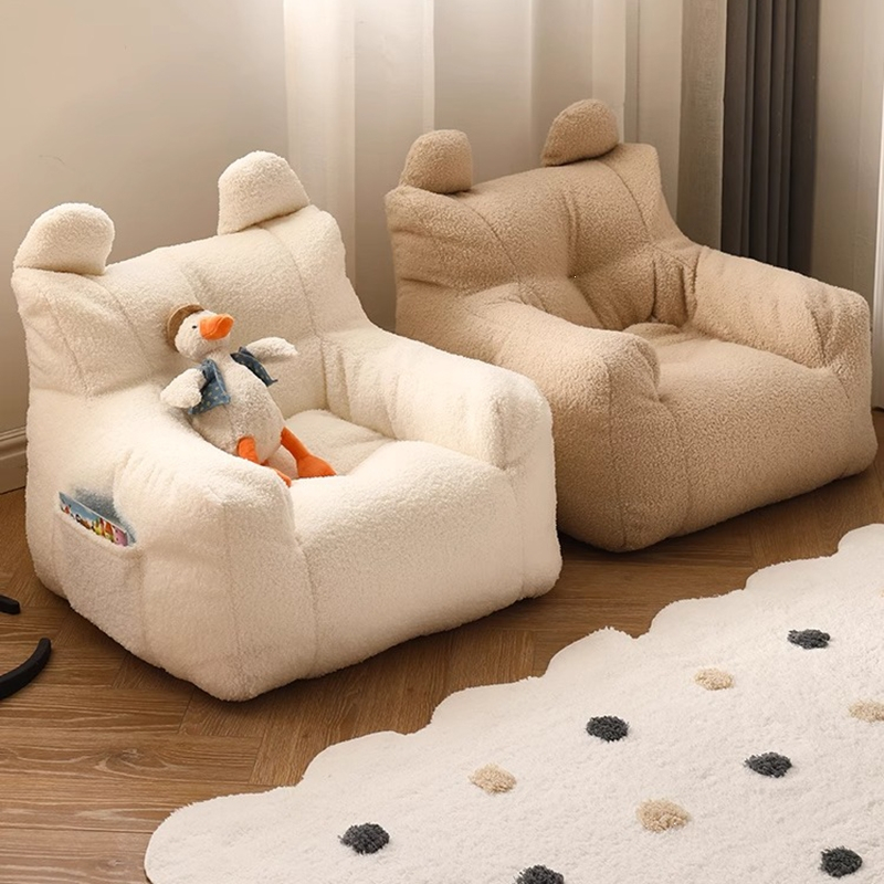 时光旧巷儿童小凳子家用懒人沙发幼儿园高级感椅子可爱宝宝小孩子拍照