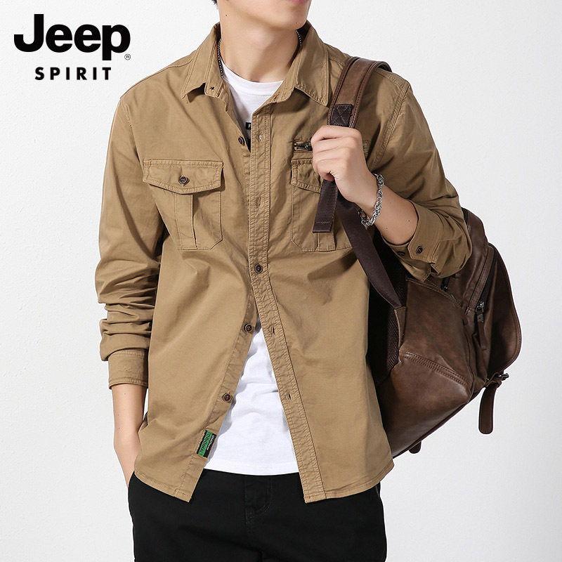 服装鞋帽>男装>男士衬衫>jeepspirit>jeepspirit男士衬衫>