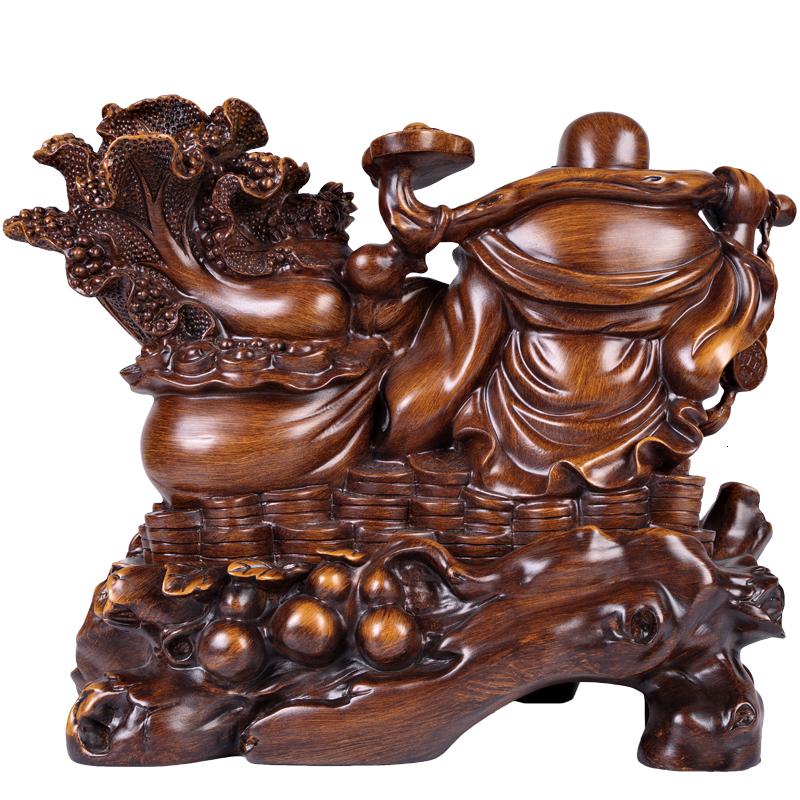 美帮汇弥勒佛摆件大号客厅供奉笑口常开佛像大肚笑佛装饰品乔迁工艺礼品高清大图