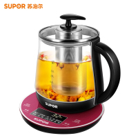 苏泊尔(SUPOR)养生壶SWF15E31C 智能家用全自动养生壶电水壶电热烧水壶硼硅玻璃隔水炖花茶触控面板容量1.5L