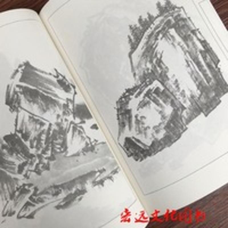 百石画谱 线描白描画谱 中国画线描 工笔画底稿石头白描线描书 百石画谱 线描白描画谱 中国画线描 工笔画底稿石头白描线描