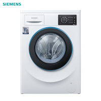 西门子（SIEMENS）WM12L2601W带加热高温筒清洁自洁除菌除螨消毒8公斤全自动智能进水变频滚筒洗衣机LED白色