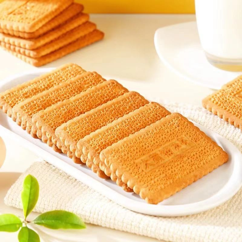 大黄油饼干500g 酥脆黄油零食早餐下午茶甜点糕点80后怀旧休闲零食报