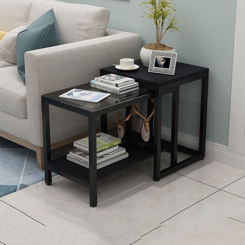 沙发边几柜多功能现代简约客厅沙发边柜侧边柜长方形边角几小茶几