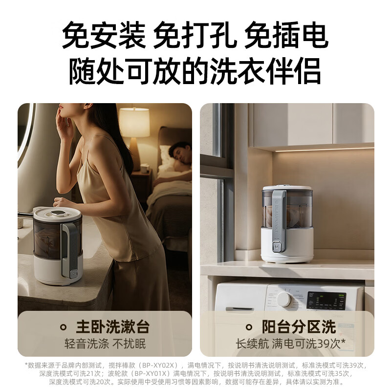 蓝宝(BLAUPUNKT)洗衣杯(波轮+消毒)BP-XY01X高清大图