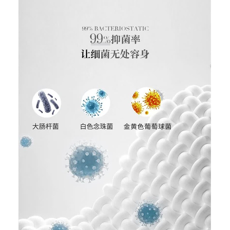 水星家纺 典雅负离子抗菌冬被200cm×230高清大图