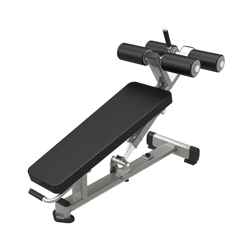 军霞jx3036可调式腹肌椅健身房下斜杠铃推举凳商用仰卧起坐腹肌板卧推