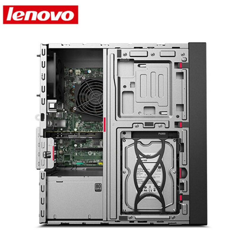 联想 ThinkStation P340 台式图形工作站设计分屏主机I7-10700/32G内存/1T硬盘/p2200