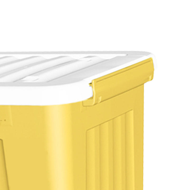 苏识 SS-120黄 62*45.5*39.5cm 塑料收纳箱 (计价单位:个)黄色高清大图