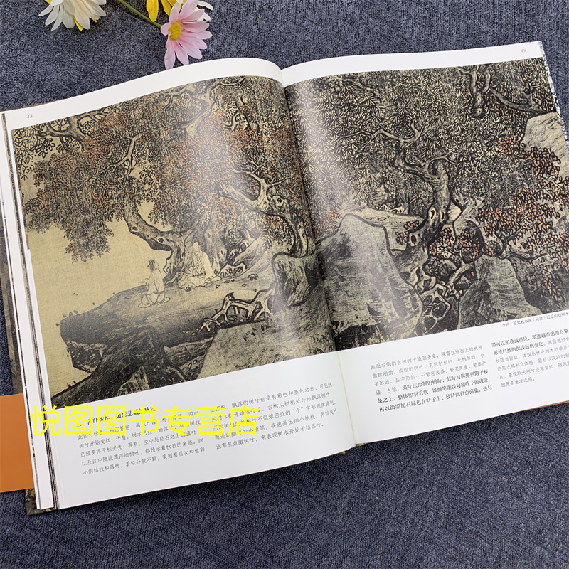 [正版]南宋的山水画世界细品名画原大级260余幅超清晰细节局部南宋山水画技法解析临摹研习教学范本四川美术出版社精装978高清大图