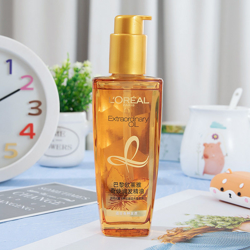 欧莱雅奇焕润发精油女护发素卷发柔顺改善毛躁修护干枯烫染受损 小金