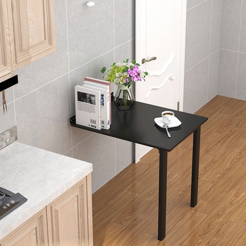 寻木匠定制壁挂折叠餐桌小户型伸缩隐形家用多功能墙桌椅吃饭小折叠