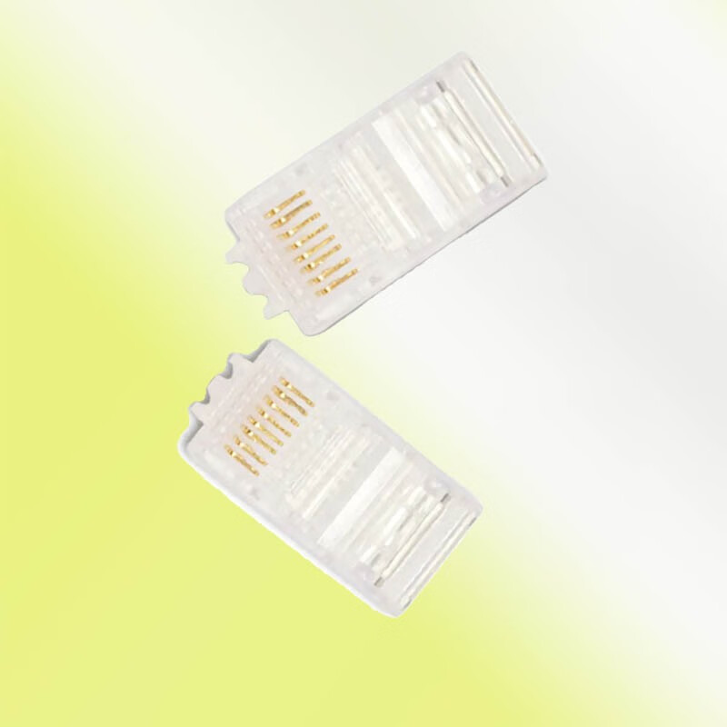 揽盈 LYD6-RJ45-100 六类 水晶头 100.00 个/包 (计价单位:包) 透明