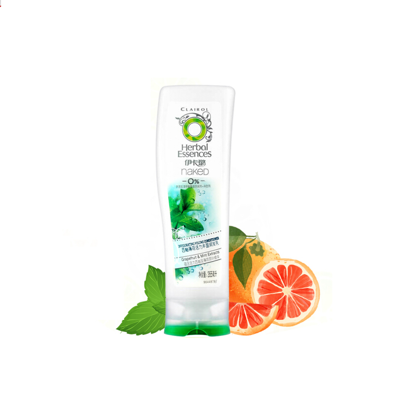 苏宁自营伊卡璐西柚薄荷活力丰盈润发乳355mlx6箱