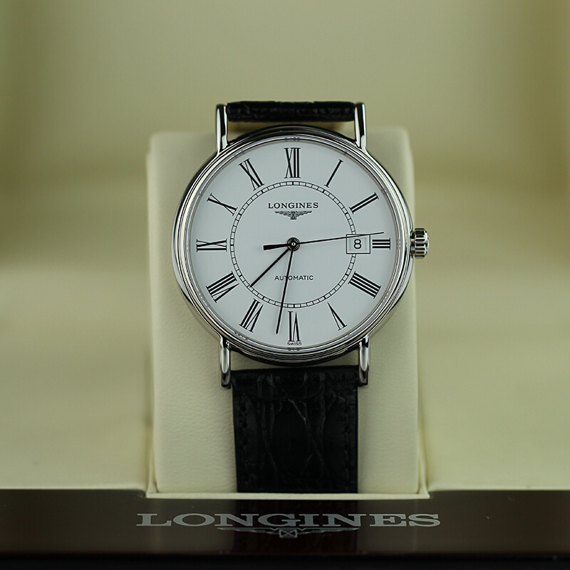 [美国直邮]longines浪琴 瑰丽系列机械表男皮带男表 l4.921.4.11.