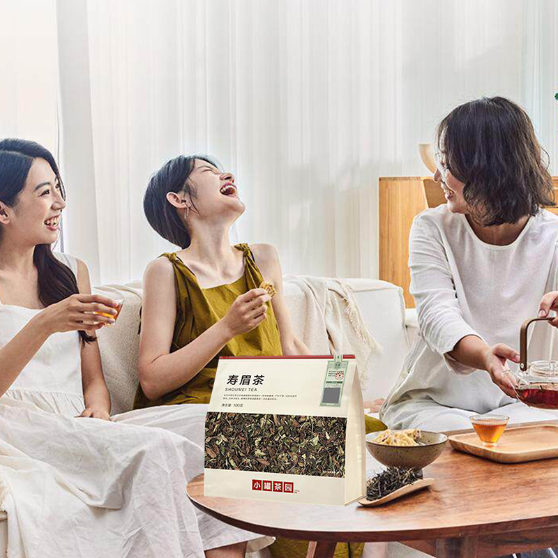 小罐茶寿眉茶清香清甜口感柔和小罐茶园口粮系列量贩装100g高清大图