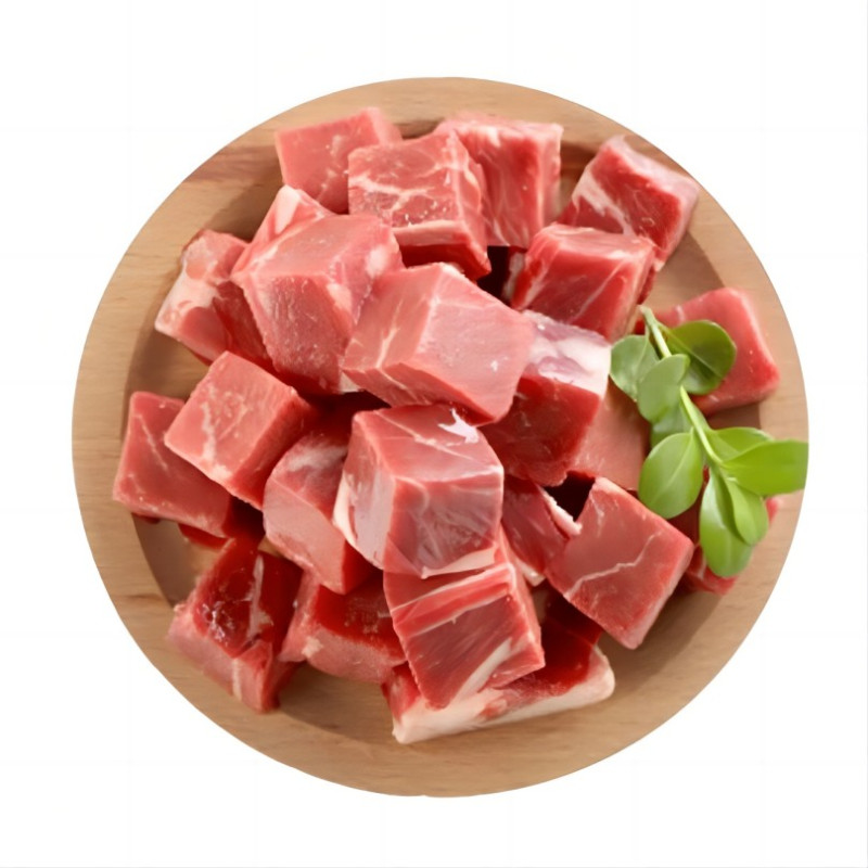 巴林牧场草原羔羊肉块500g2袋精选草原羔羊肉肉质细腻肥瘦相间冷却