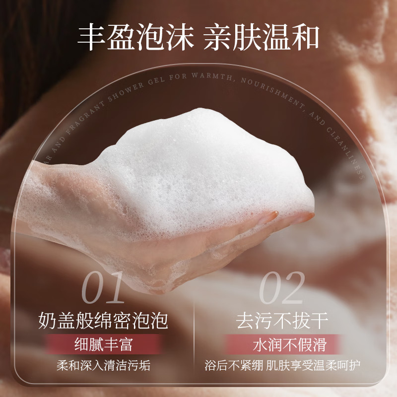 欧贝斯 清幽香氛沐浴露1KG高清大图