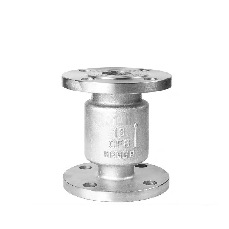 伟鹏双兴 304不锈钢立式法兰止回阀 DN65(2.5寸) 个高清大图