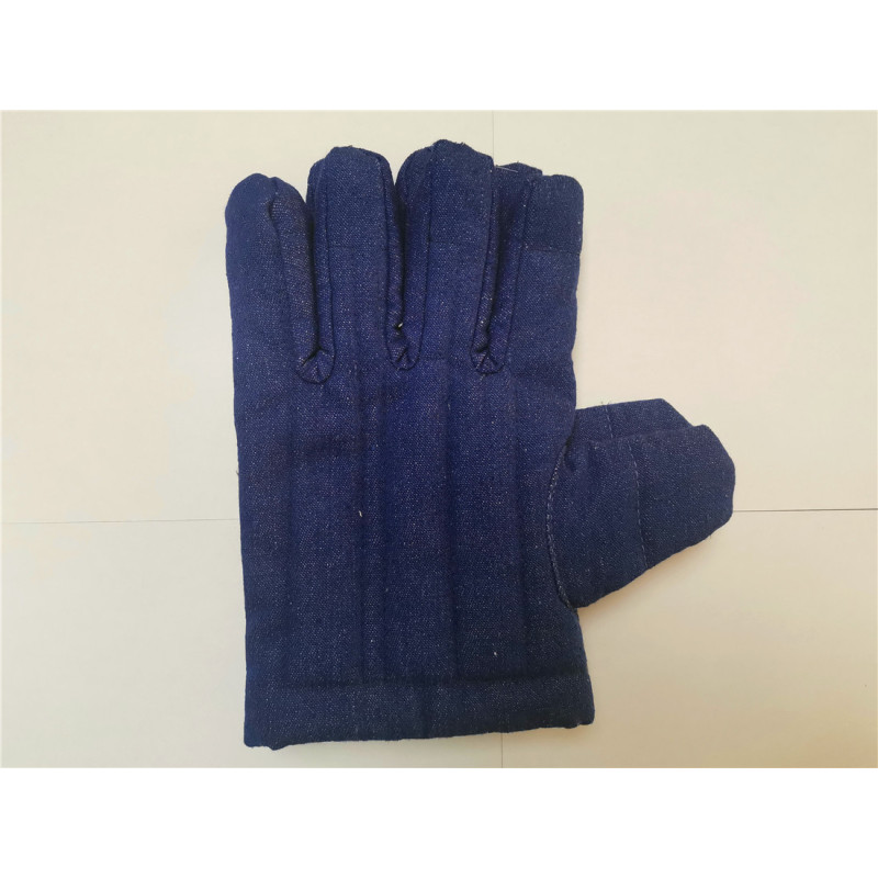 ZDET 布棉手套26-31.5cm 五指劳动布 (单位：副)