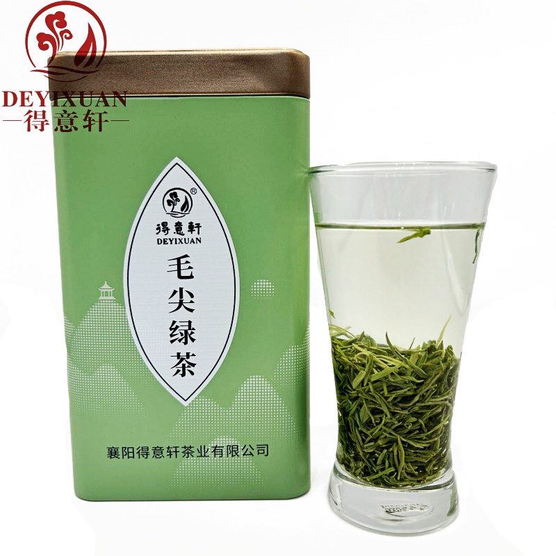 得意轩新茶 绿茶 毛尖 250g 罐装
