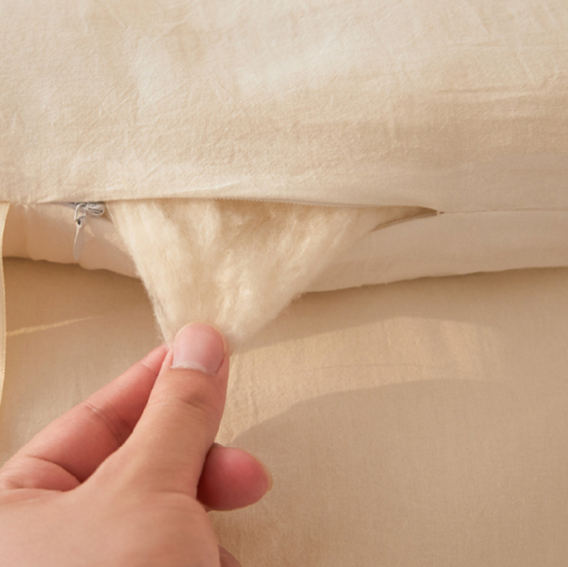 财巢 新疆棉花被 150*200cm-5斤 床高清大图