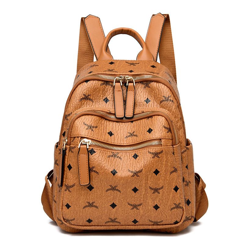 南极人双肩包女背包学生书包韩版潮2021新款韩版大容量旅行包女