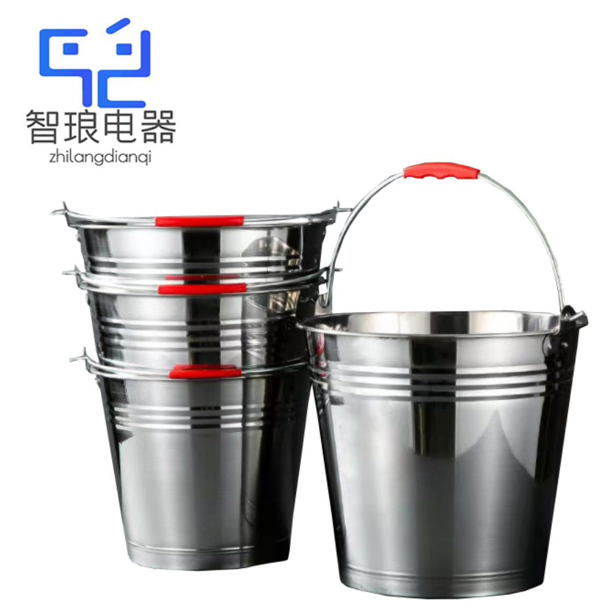 万允 不锈钢水桶 32cm(12L)/个高清大图