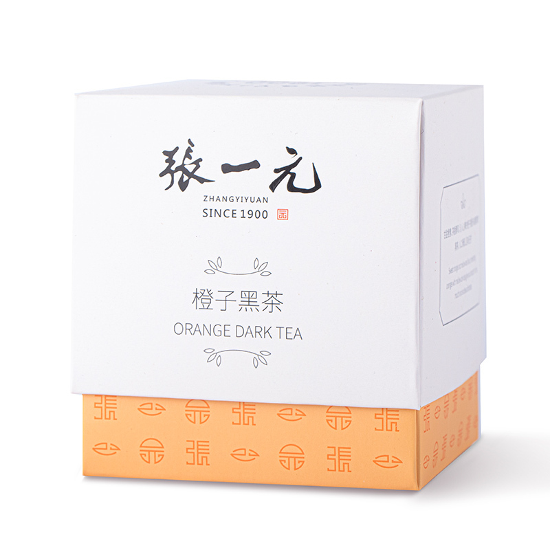 张一元茶叶橙子黑茶果味茶黑茶调味茶下午茶冷泡茶30g(10包)