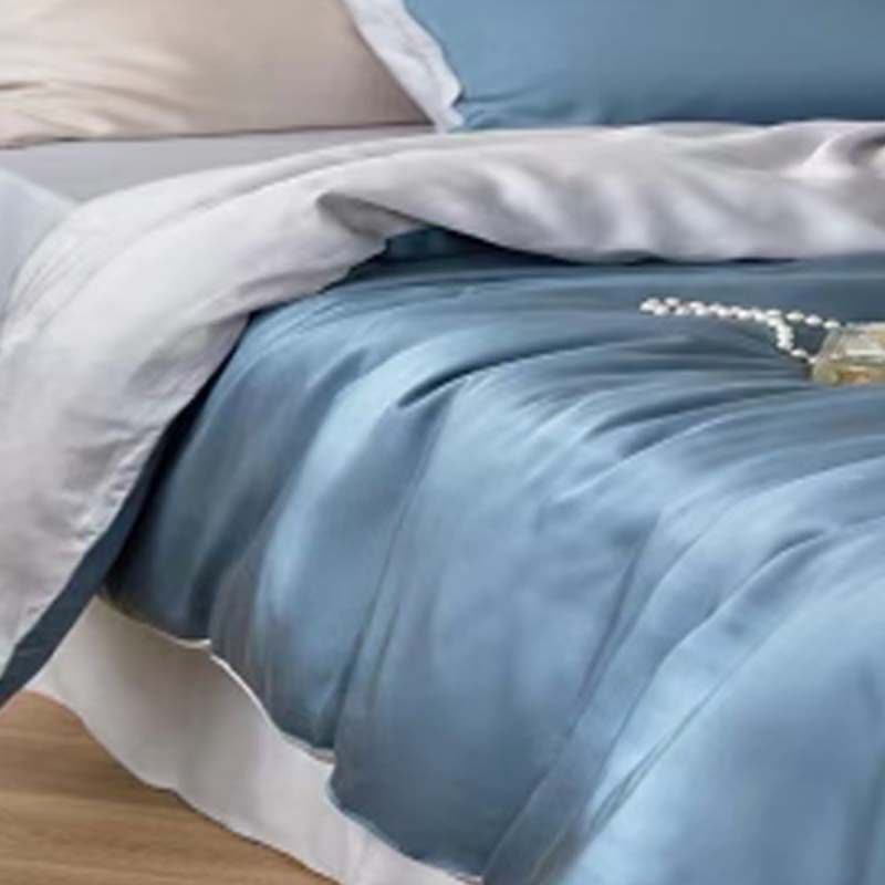 紫韵定做长绒棉床上三件套图片