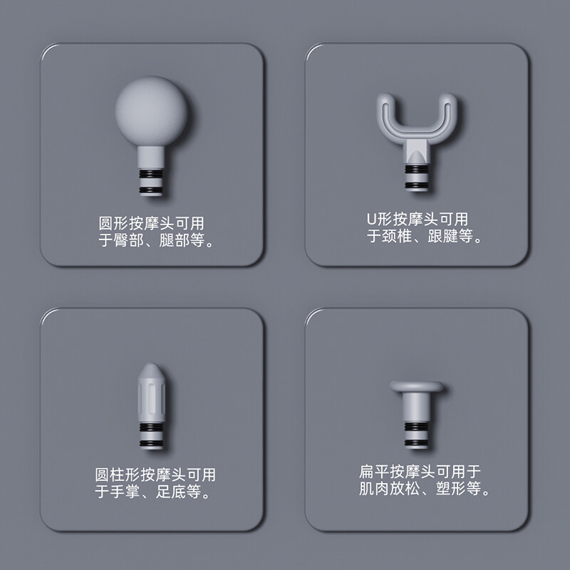 凯诗捷(KASJ)筋膜枪迷你便携经络按摩枪健身筋膜机颈膜枪肌肉放松器送男神女神节日生日礼物