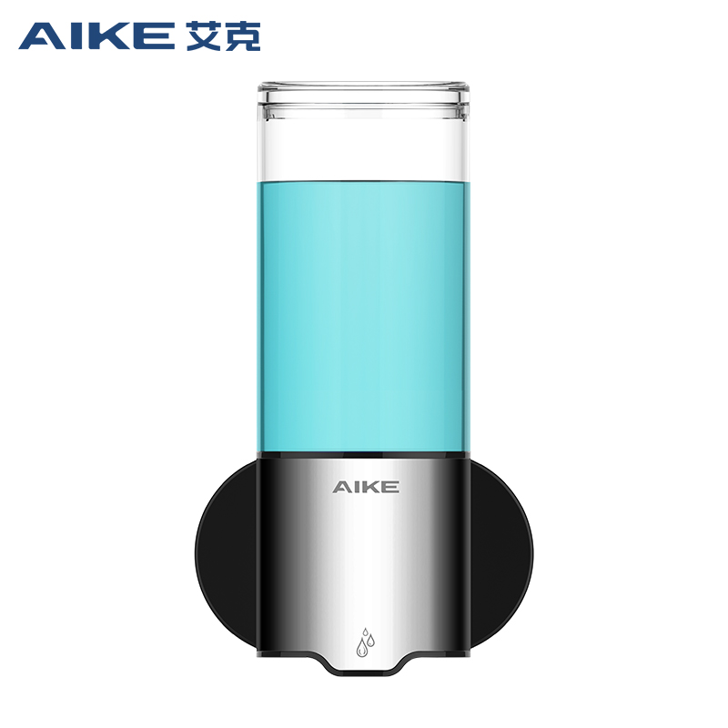 艾克(AIKE)感应皂液器不锈钢洗手液器自动洗手液机壁挂式酒店家用卫生间浴室感应皂液盒AK1212高清大图