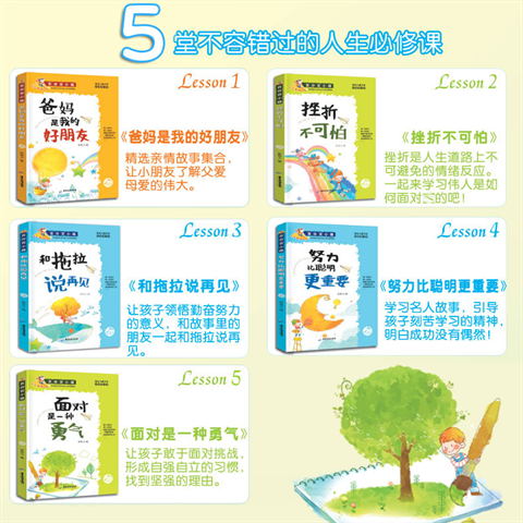 [正版图书]全套10册儿童成长励志故事努力比聪明更重要初中小学生课外阅读书籍三四五六年级课外书6-7-8-12周岁中学生高清大图