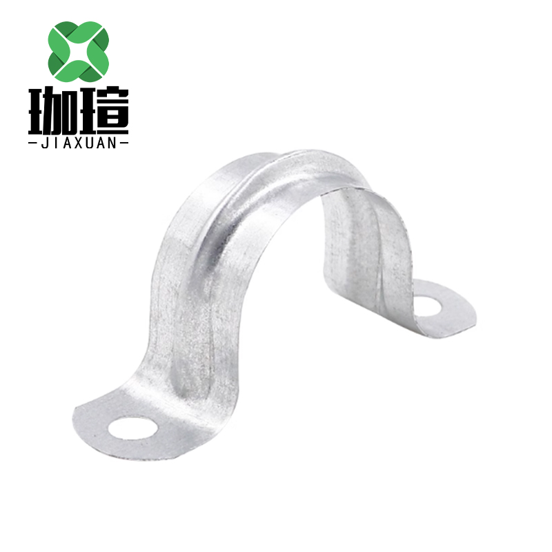 珈瑄 骑马卡加厚 铝合金离墙码不锈钢线管骑马卡管夹 DN65 个高清大图