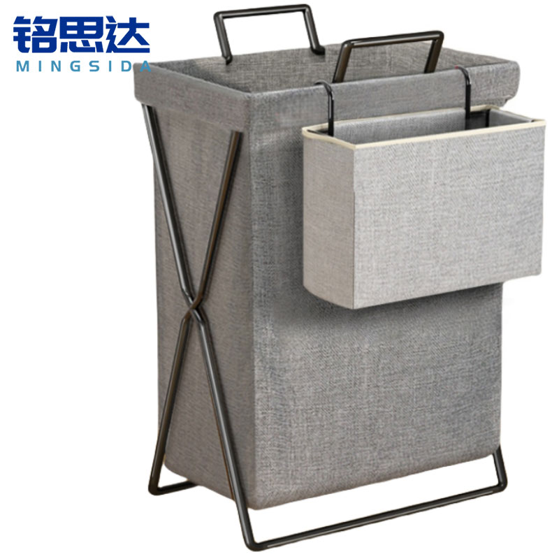 铭思达脏衣篓58cm+挂篮个高清大图