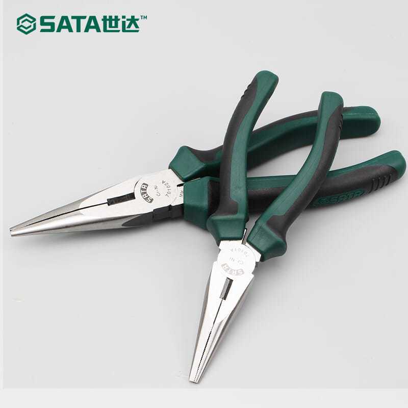 世达工具尖嘴钳子6寸8寸多功能电工工具钳子尖头钳尖咀钳子70101a尖嘴