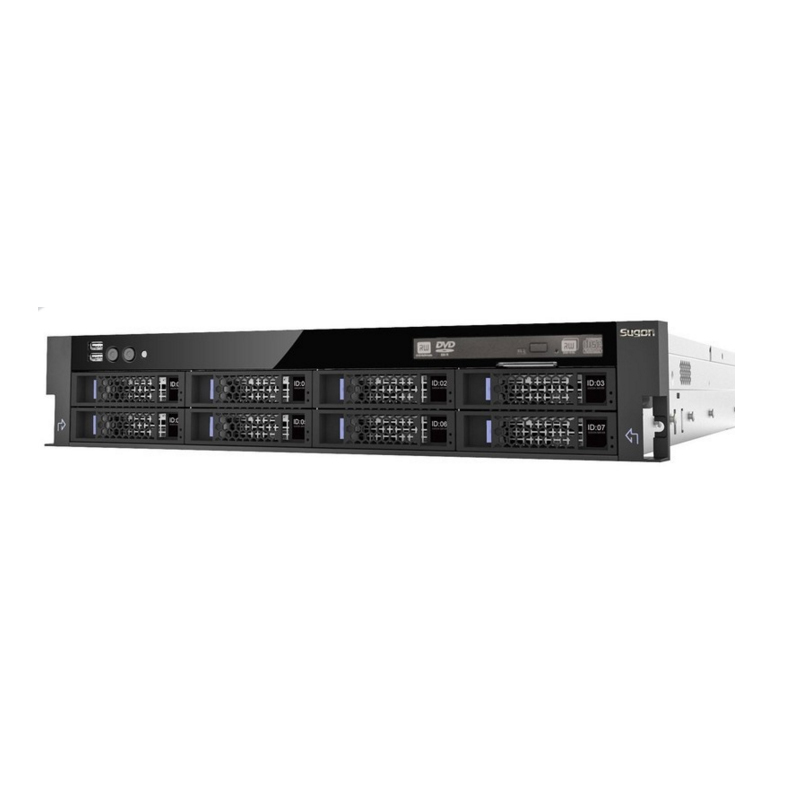 Sugon 曙光天阔服务器I620-G20(8、12盘位,V3&V4)(E5-2620V4*2/16G DDR4*2)