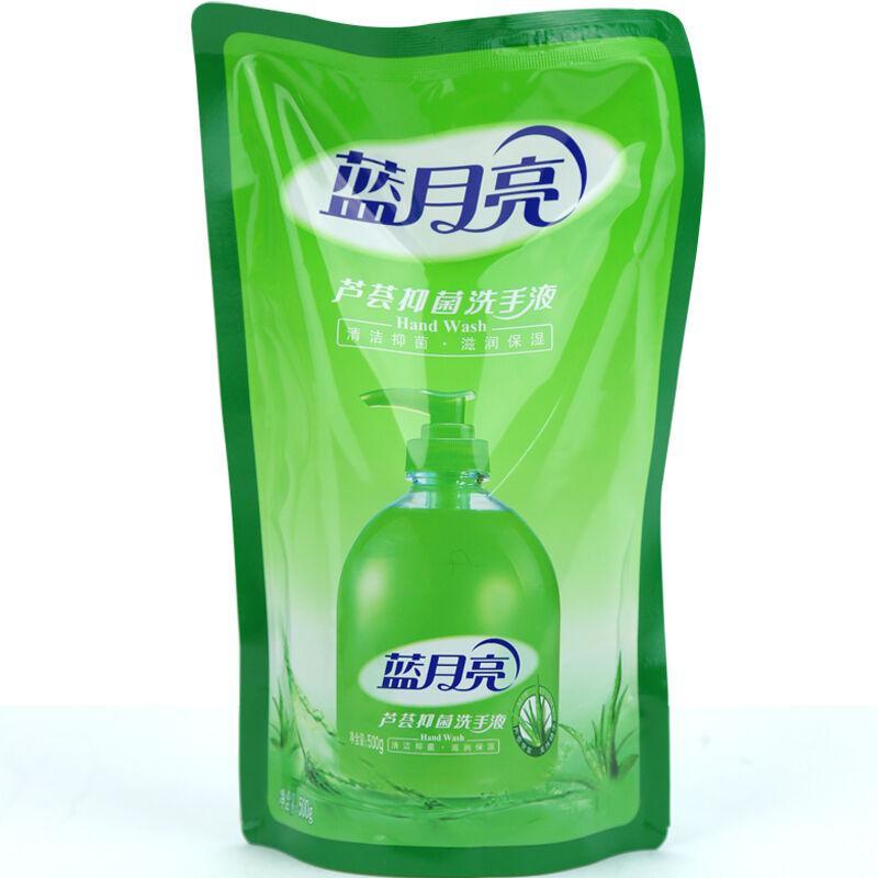 蓝月亮芦荟抑菌洗手液袋装500g 6902022130885 12袋