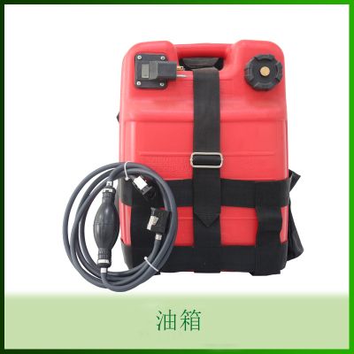 威尼盛外置油箱便携户外备用带手动泵油管油桶大容量油箱-25L油箱+泵油管+背包