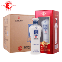 几江牌 重庆江津老窖老白干 小曲清香型白酒 老10酒 52度 500ml 整箱6瓶装