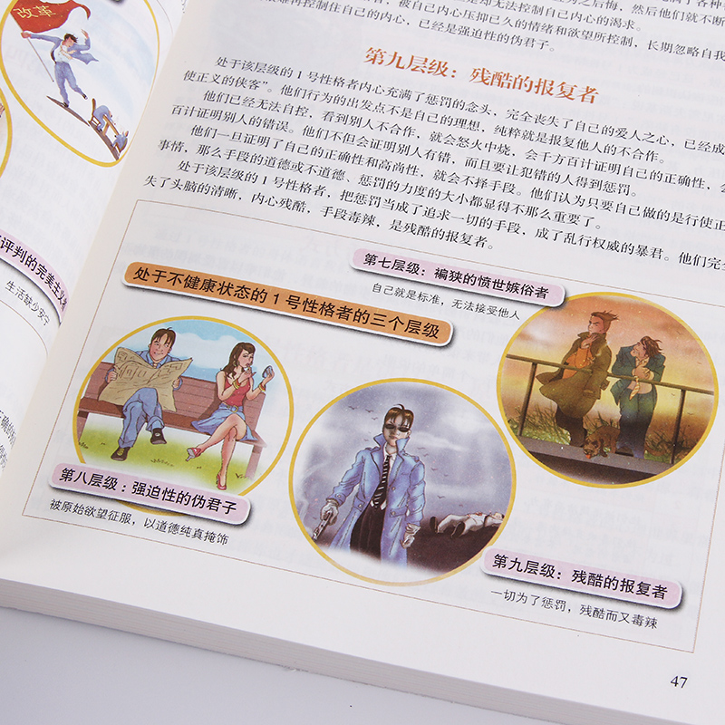 [醉染正版]图解九型人格 性格分析心理学书籍 心理学书籍人际关系相处心理学入门基础与生活百科全书大全 关于人际交往与人说高清大图