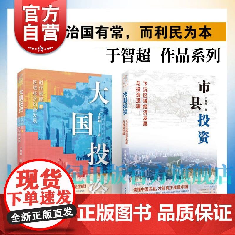 市县投资:下沉区域经济发展与投资逻辑/大国投资:时代赋能与区域经济均衡发展 于智超作品投资新视界丛书上海人民出版社经济理图片