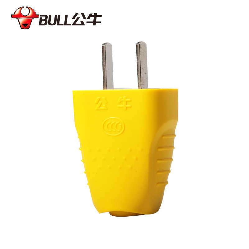 (DT)公牛(BULL) GNT-10L4 插头 单相两级可拆插头 摔不烂系列 250V10A(计价单位:个)