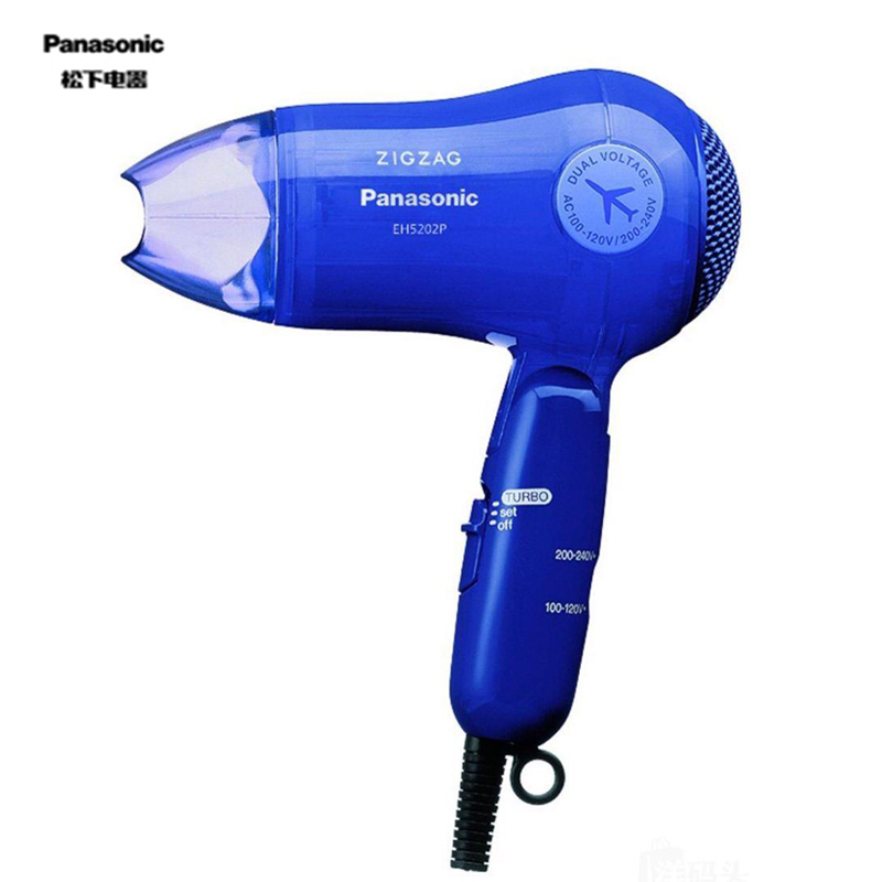 松下（Panasonic）EH5202P-A 负离子吹风机理发店专用1200w家用吹风筒电吹风2档可调 蓝色
