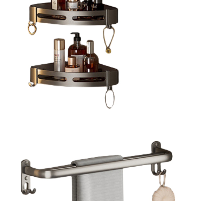 豫龙都浴室置物架六件套高清大图