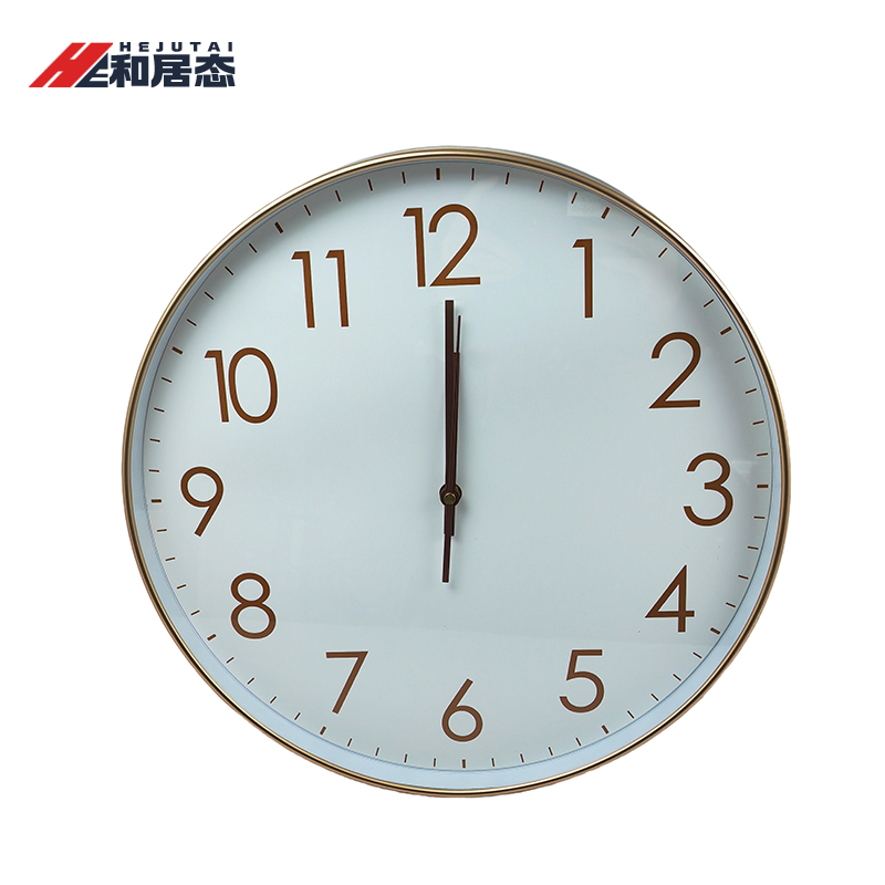 和居态 圆形挂钟 16英寸 个高清大图