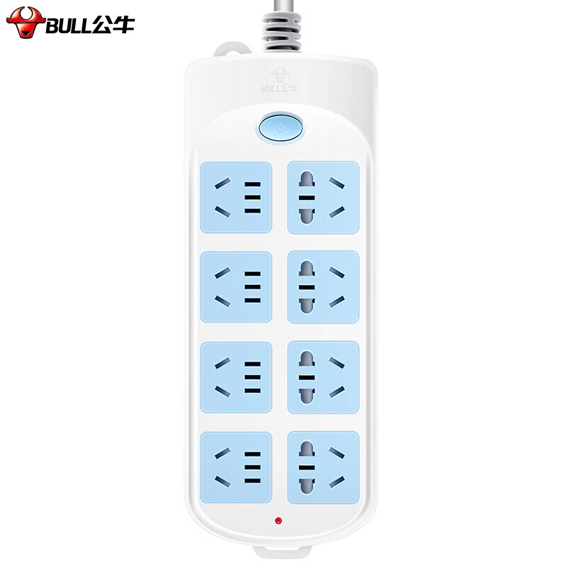 接线板 公牛/BULL GN-604 总控 过载保护 强电 1.8米高清大图